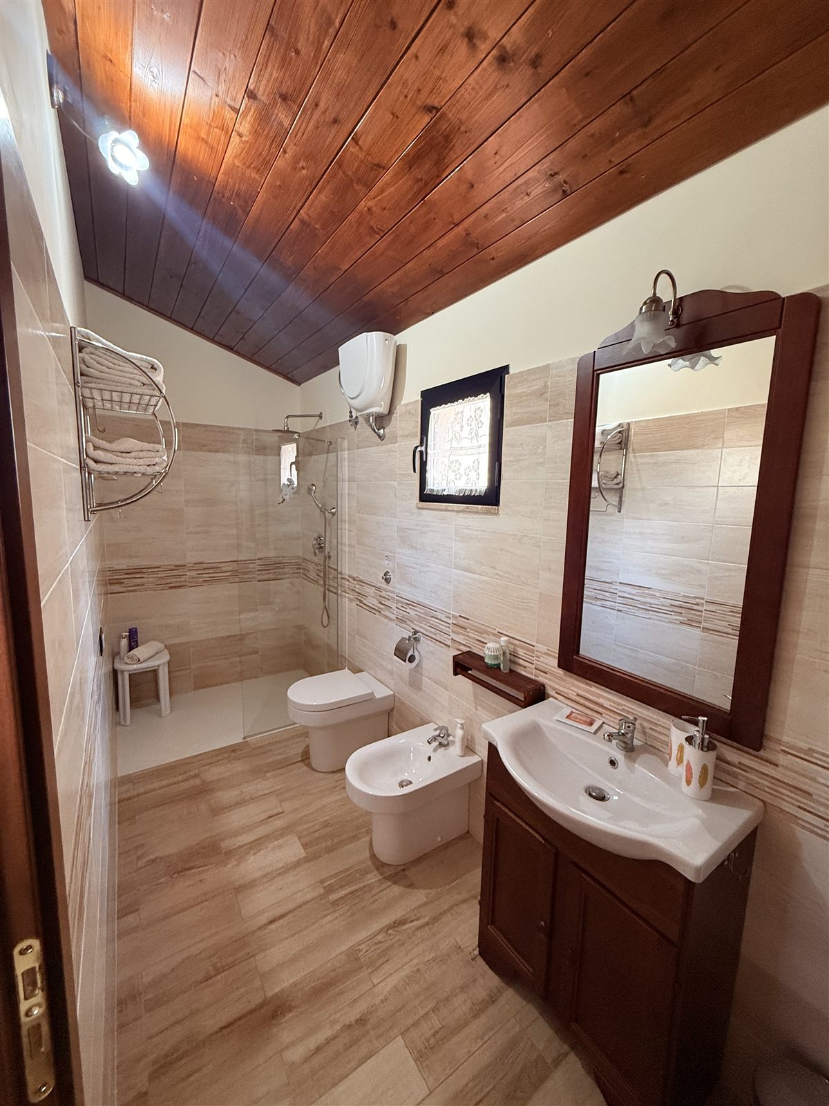 Camera doppia: bagno